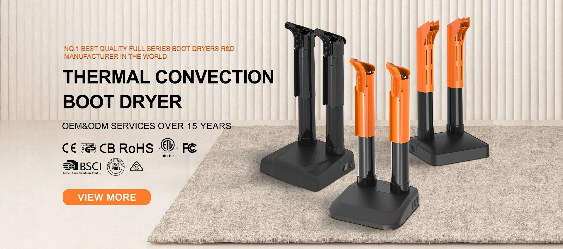 Bota de convección térmica más nueva